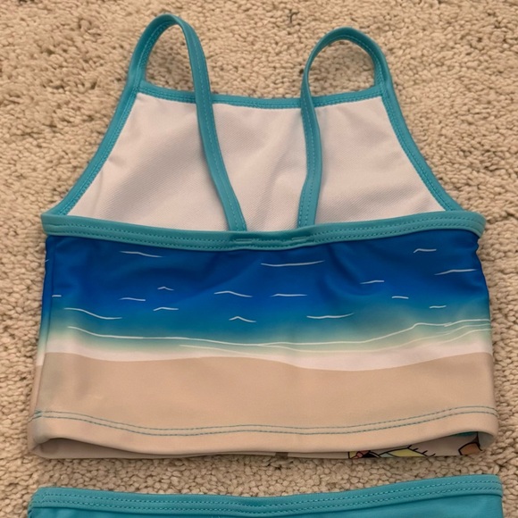 2T Disney Baby Minnie Mouse Beach Swim Suit Set - Picture 6 of 7